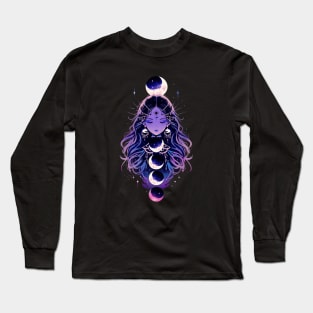 Moon Goddess Long Sleeve T-Shirt